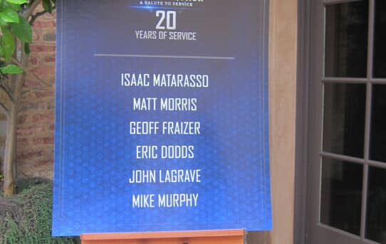 My 20-year Blizzard Anniversary Ceremony in 2017
